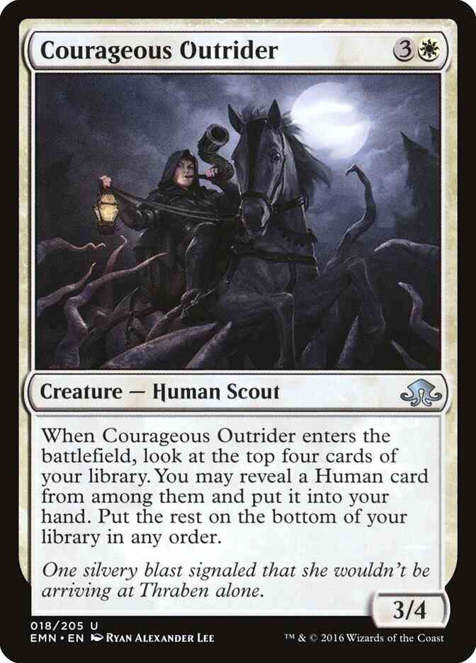 Courageous Outrider [18] [Eldritch Moon] [Non-Foil]