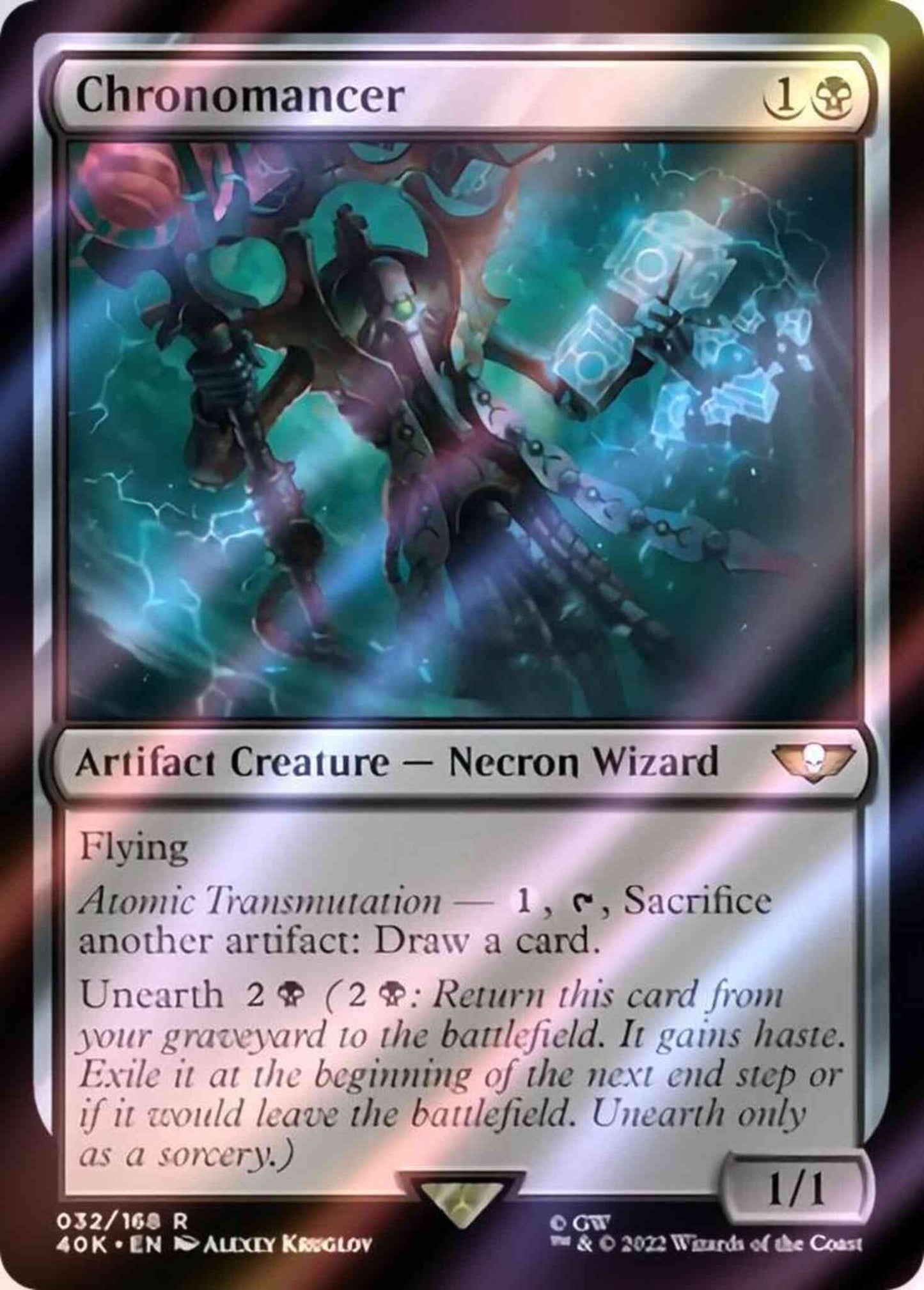 Chronomancer [32] [Universes Beyond: Warhammer 40,000] [Surge Foil]