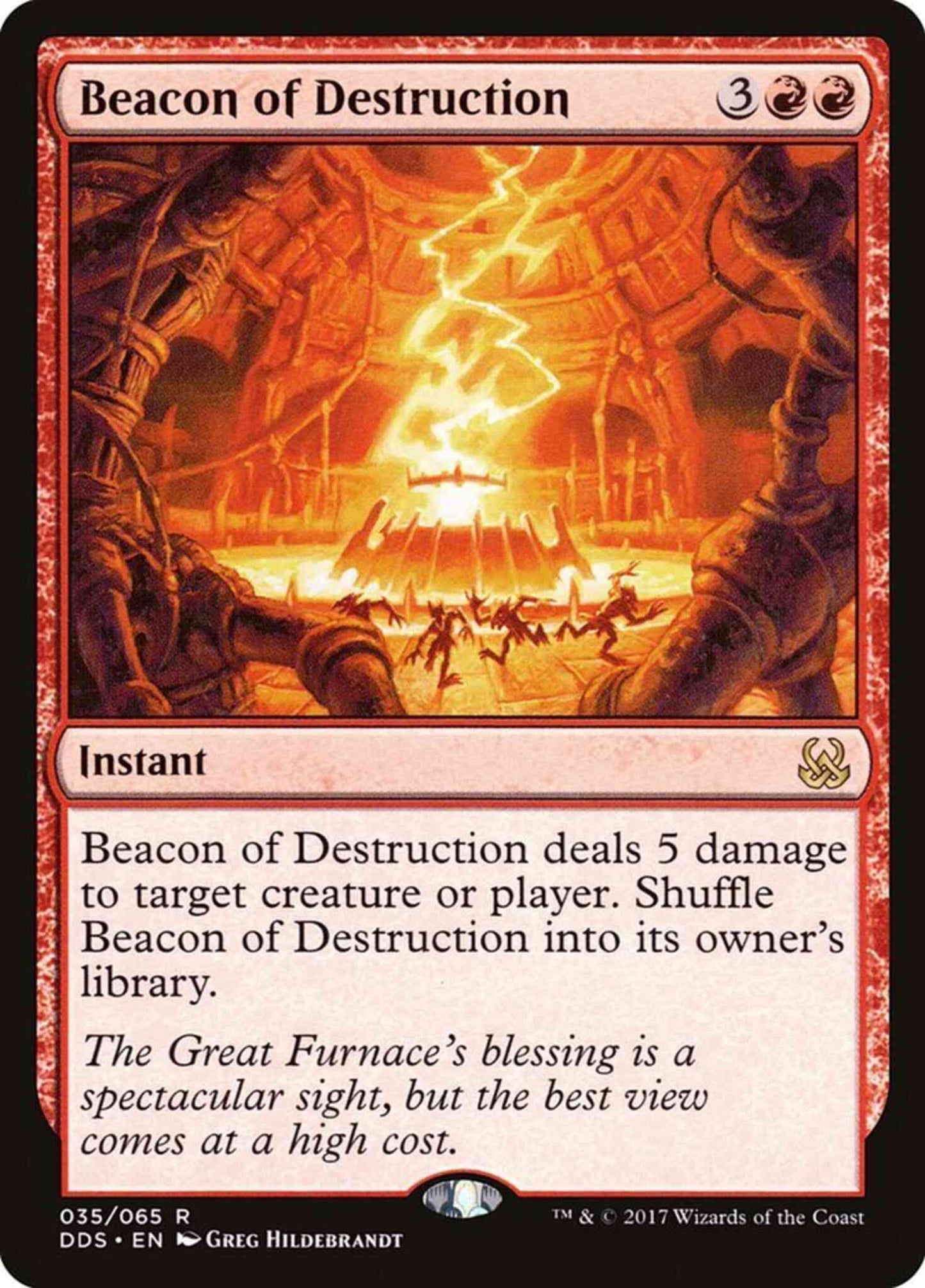 Beacon of Destruction [35] [Duel Decks Mind vs Might] [Non-Foil]