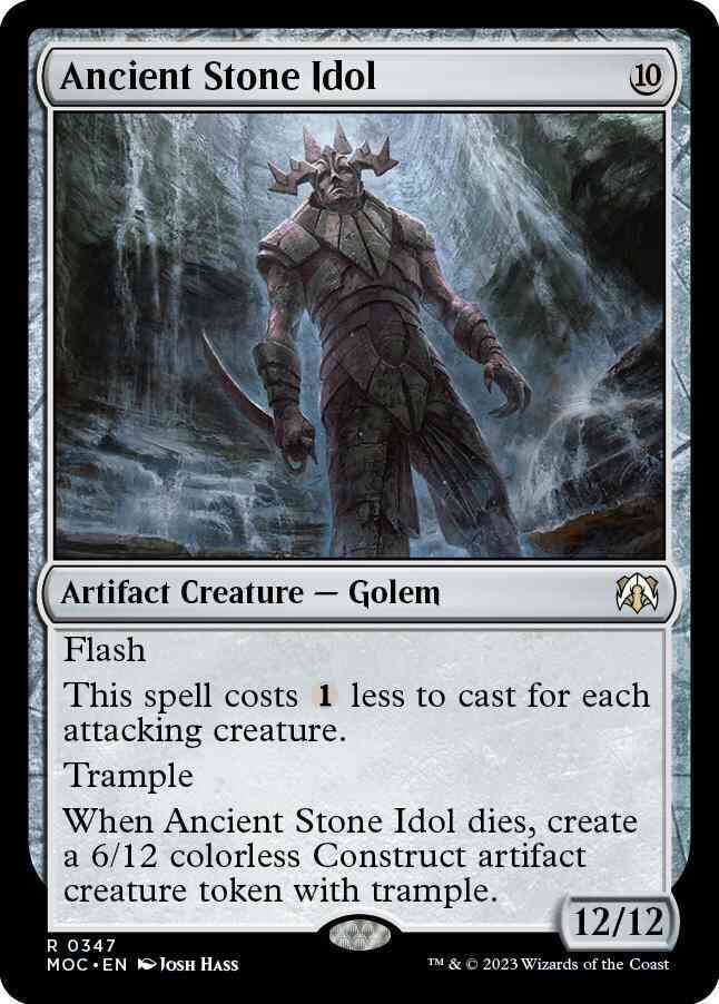 Ancient Stone Idol [347] [March of the Machine: Commander] [Non-Foil]