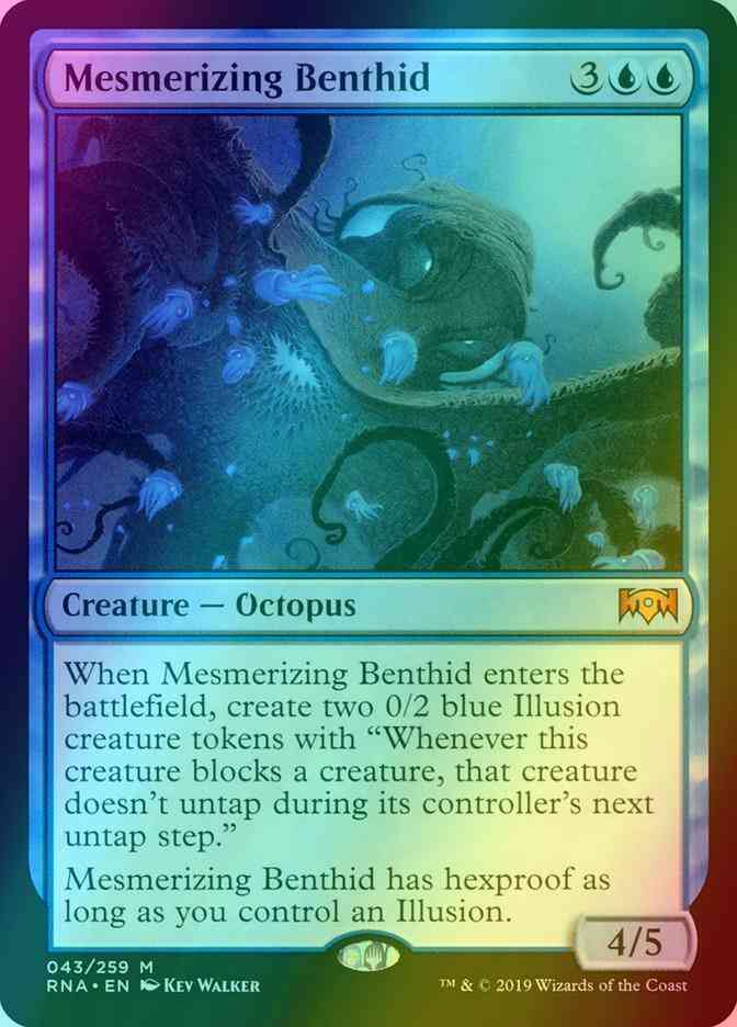 Mesmerizing Benthid [43] [Ravnica Allegiance] [Foil]