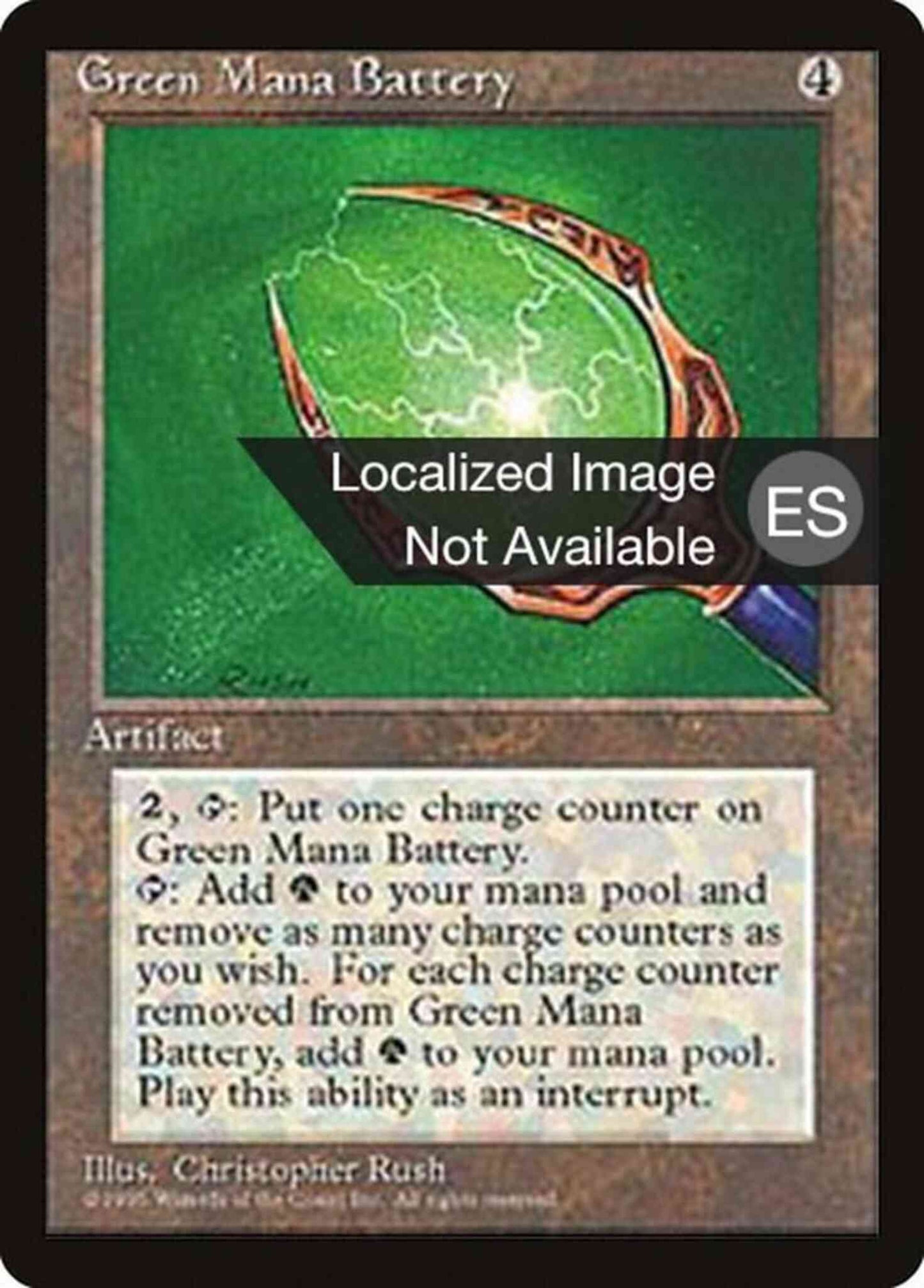 Green Mana Battery - Korean [323] [Fourth Edition Black Border: Korean] [Non-Foil]
