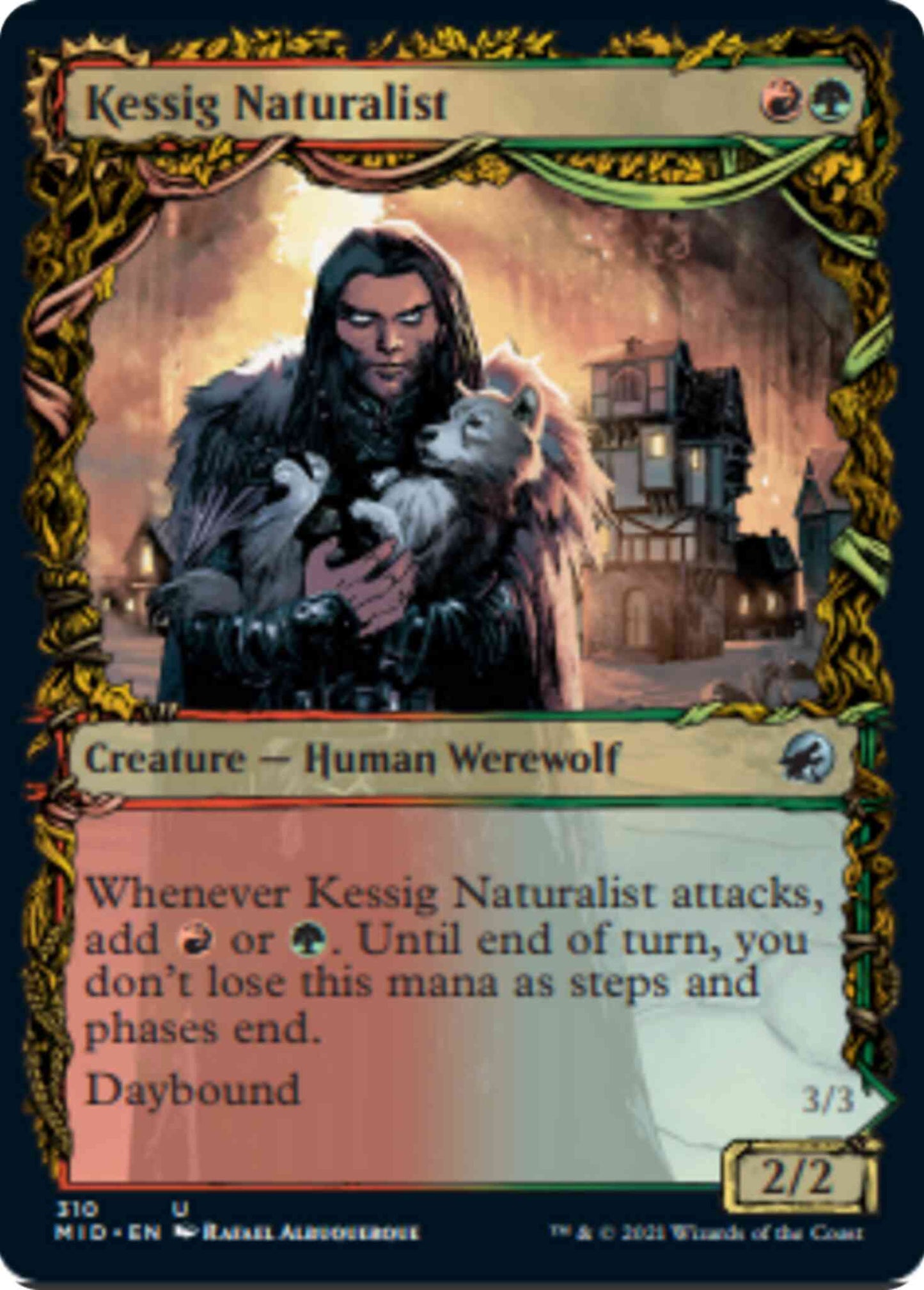 Kessig Naturalist // Lord of the Ulvenwald [310] [Equinox Showcase] [Innistrad: Midnight Hunt] [Non-Foil]