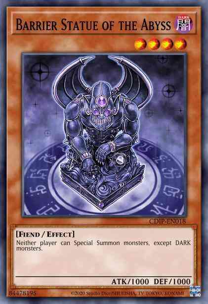 Barrier Statue of the Abyss - CDIP-EN018 - Common - Unlimited