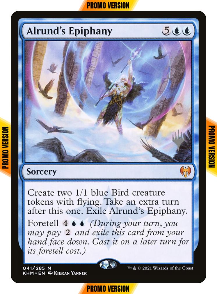 Alrund's Epiphany [Promo Pack] [41p] [Kaldheim Promos] [Non-Foil]