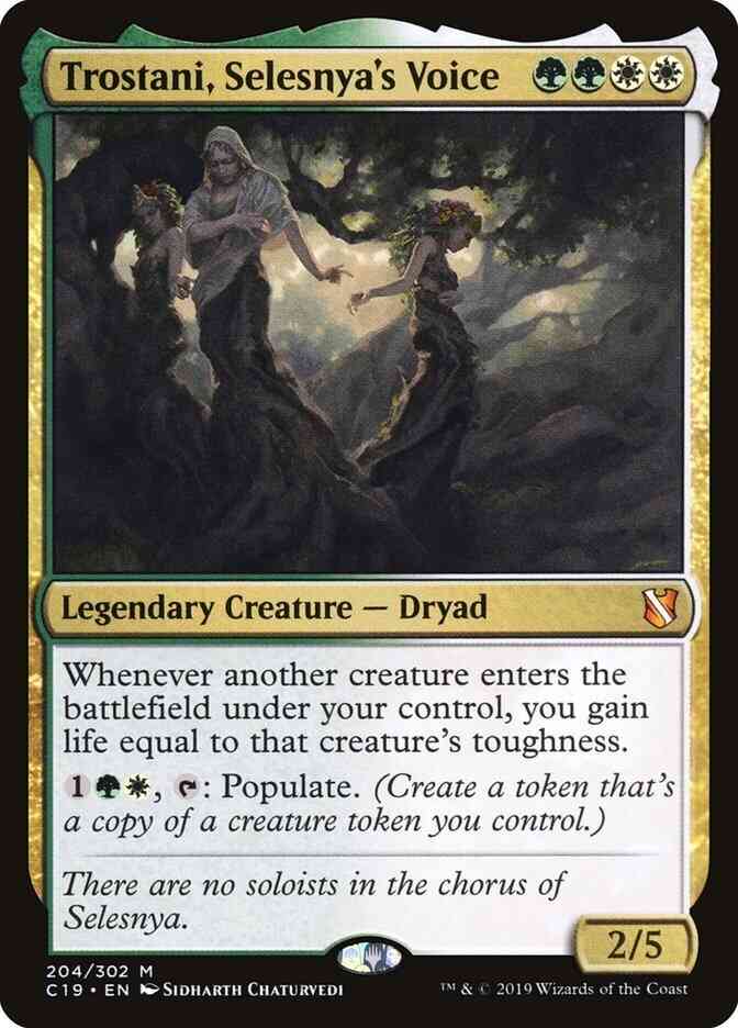 Trostani, Selesnya's Voice [204] [Commander 2019] [Non-Foil]