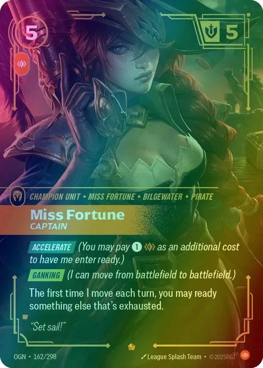 Miss Fortune - Captain - 162/298 [Origins] [Foil]