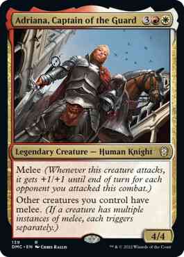 Adriana, Captain of the Guard [139] [Dominaria United: Commander] [Non-Foil]