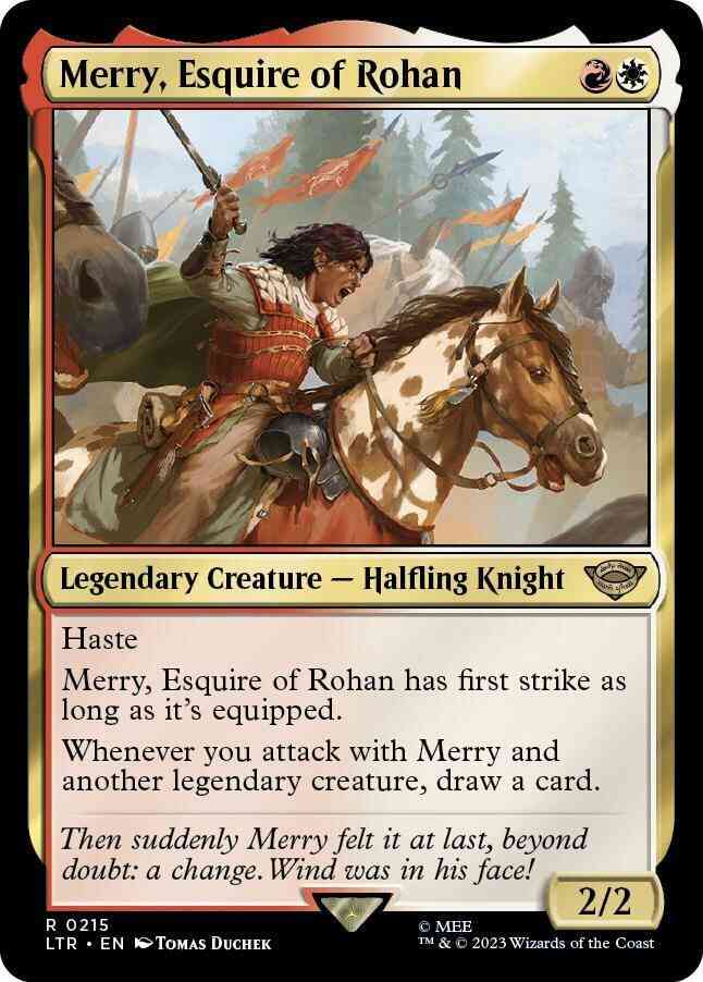 Merry, Esquire of Rohan [215] [The Lord of the Rings: Tales of Middle-earth] [Non-Foil]