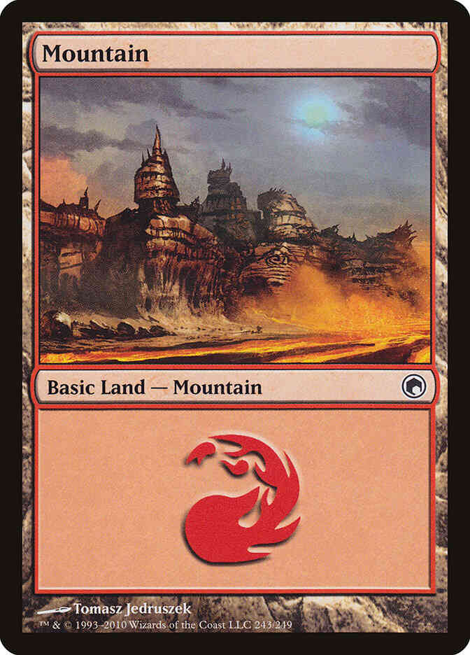 Mountain [243] [Scars Of Mirrodin] [Non-Foil]
