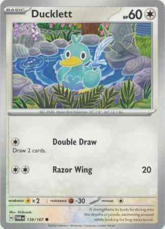 Ducklett - 139/167 - Common [sv06-139] [Non-Holo]