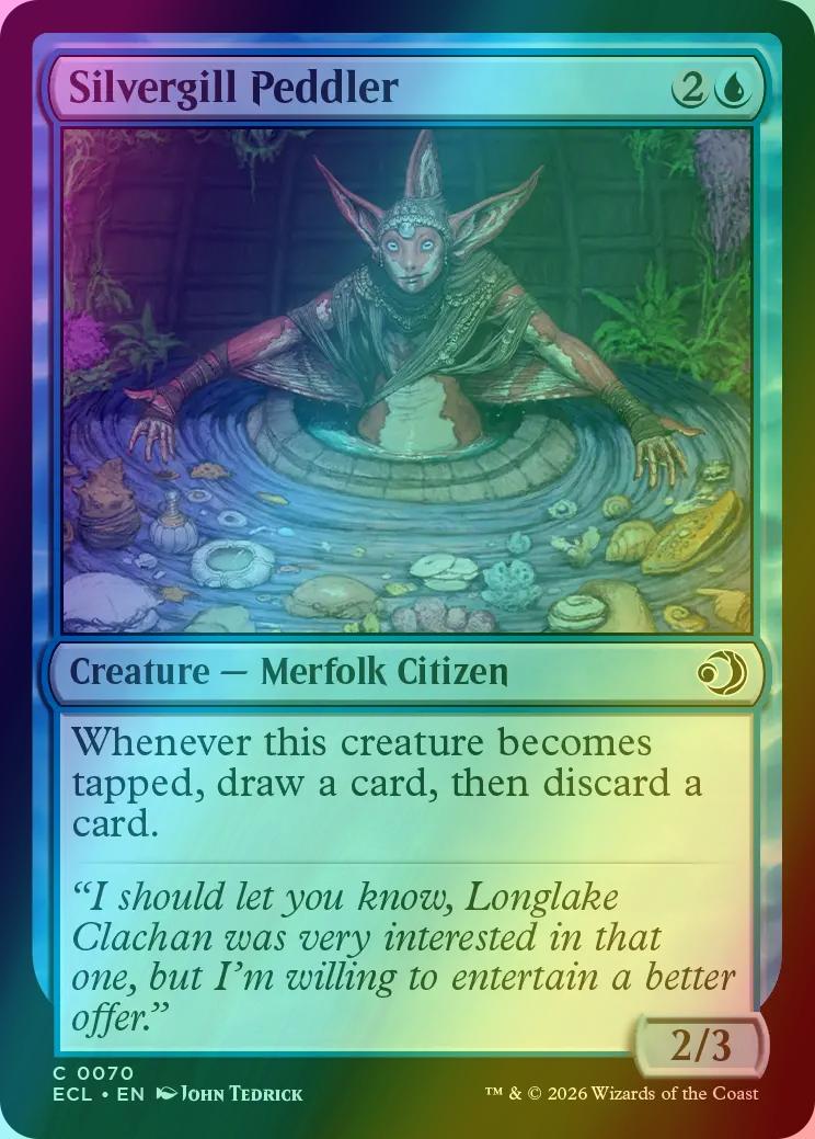 Silvergill Peddler [70] [Lorwyn Eclipsed] [Foil]