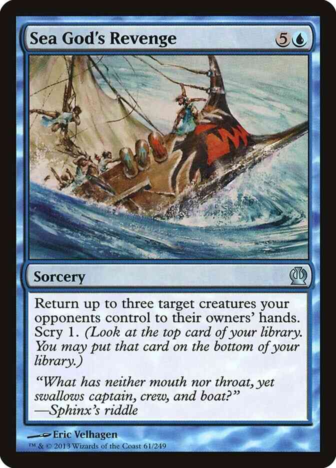 Sea God's Revenge [61] [Theros] [Non-Foil]