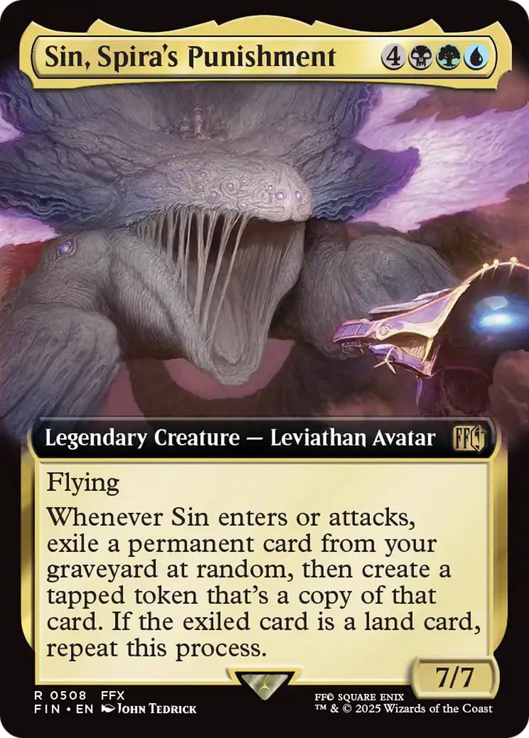 Sin, Spira's Punishment [508] [Extended Art] [FINAL FANTASY] [Non-Foil]