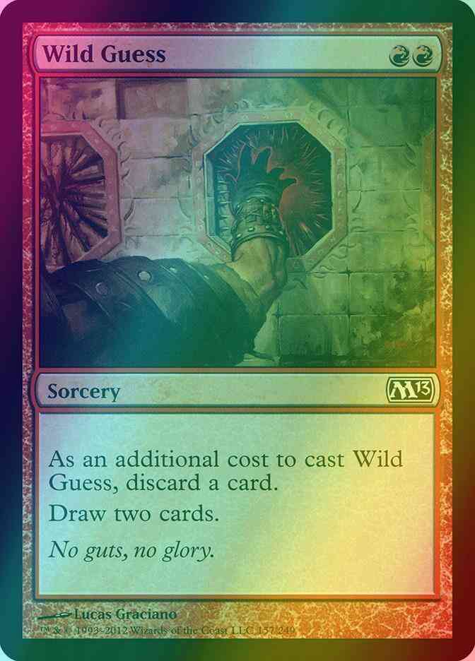 Wild Guess [157] [Magic 2013] [Foil]