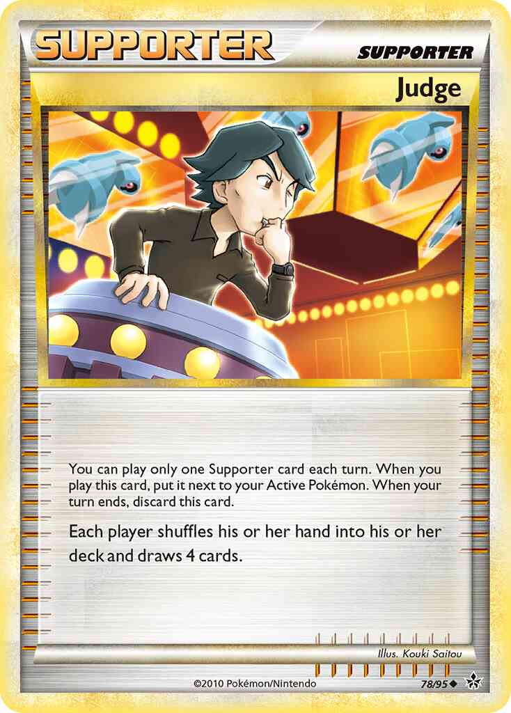 Judge - 78/95 - Uncommon [hgss2-78] [Non-Holo]