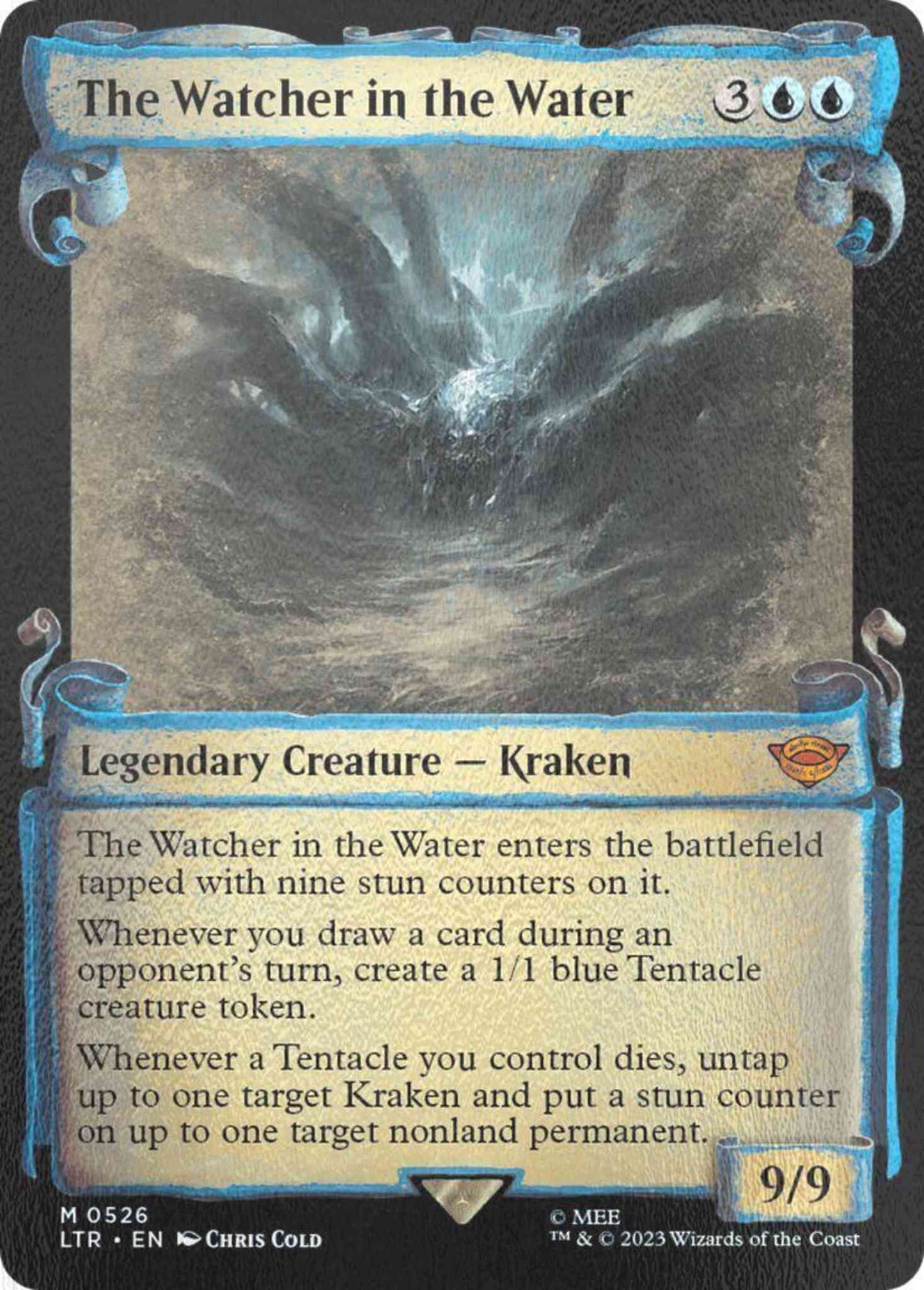 The Watcher in the Water [526] [Scrolls Showcase] [The Lord of the Rings: Tales of Middle-earth] [Silver Foil]