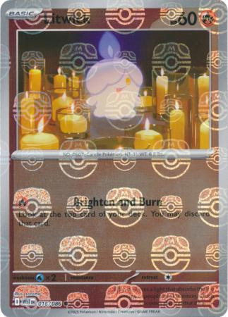 Litwick - Master Ball Pattern - 016/086 - Common [sv105w-016] [Reverse Holo]