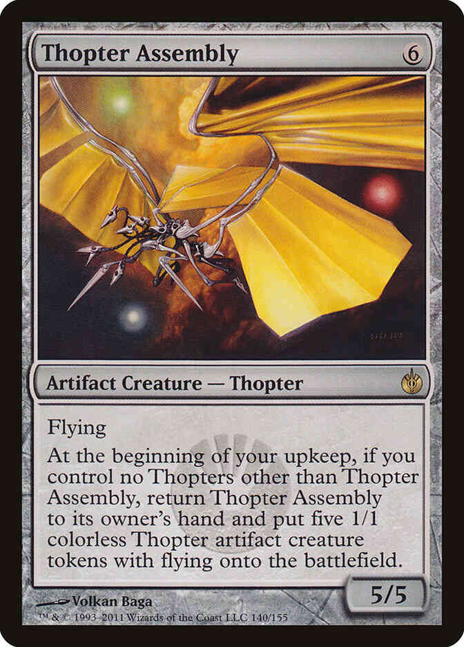Thopter Assembly [140] [Mirrodin Besieged] [Non-Foil]
