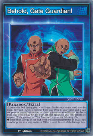 Behold, Gate Guardian! - SGX2-ENS04 - Common - 1st Edition