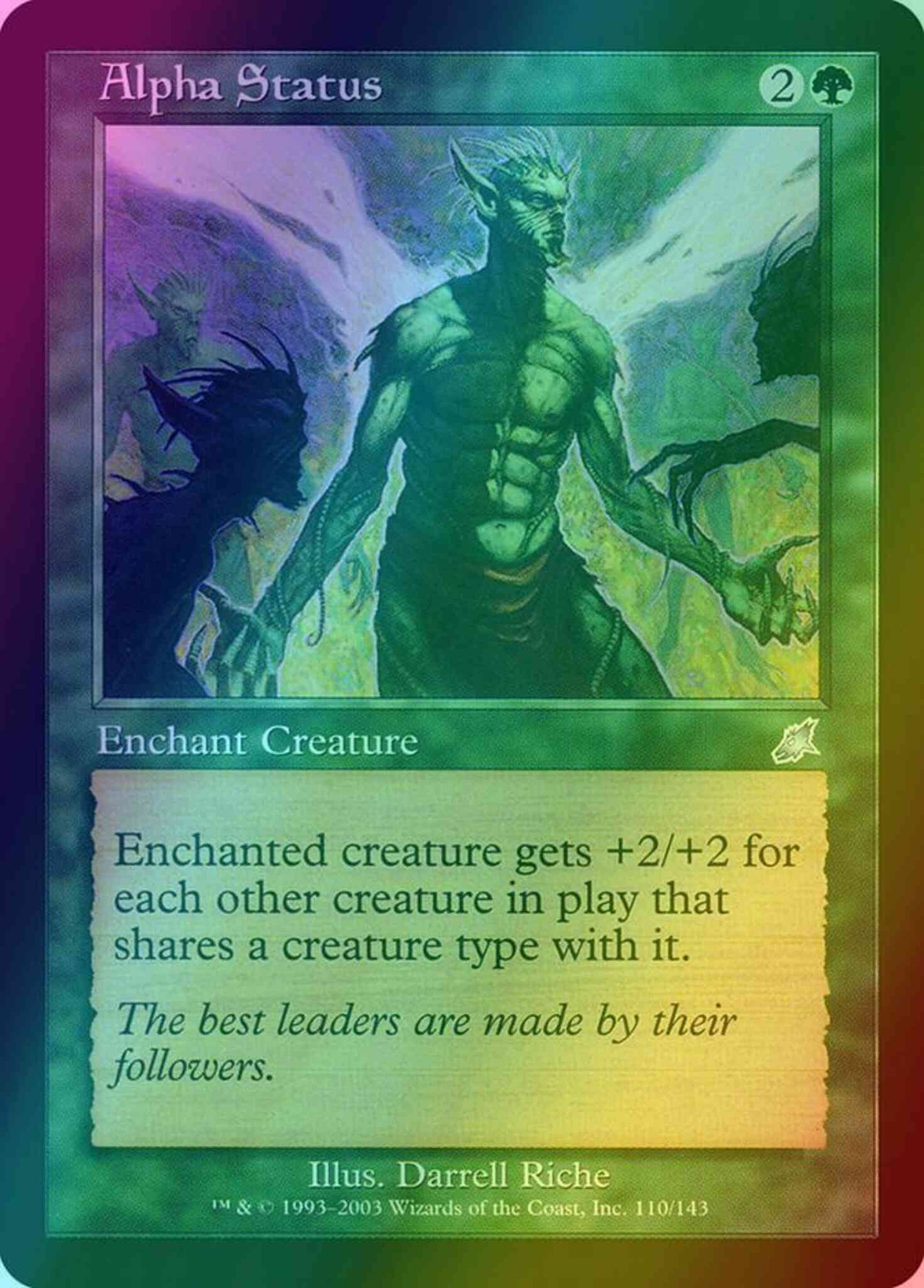 Alpha Status [110] [Scourge] [Foil]