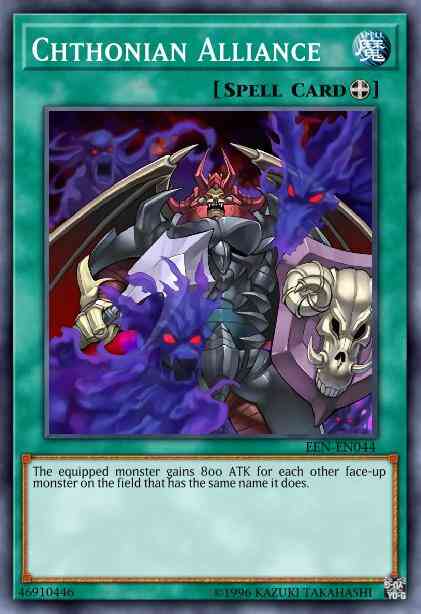 Chthonian Alliance - EEN-EN044 - Ultimate Rare - Unlimited