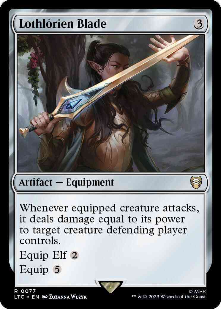 Lothlórien Blade [77] [The Lord of the Rings: Tales of Middle-earth: Commander] [Non-Foil]