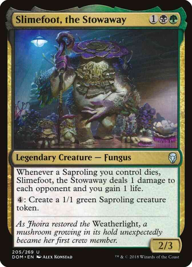 Slimefoot, the Stowaway [205] [Dominaria] [Non-Foil]