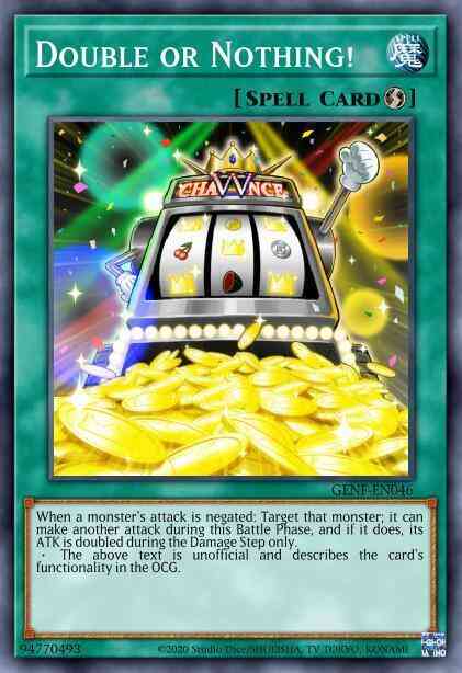 Double or Nothing! - DUPO-EN064 - Ultra Rare - 1st Edition