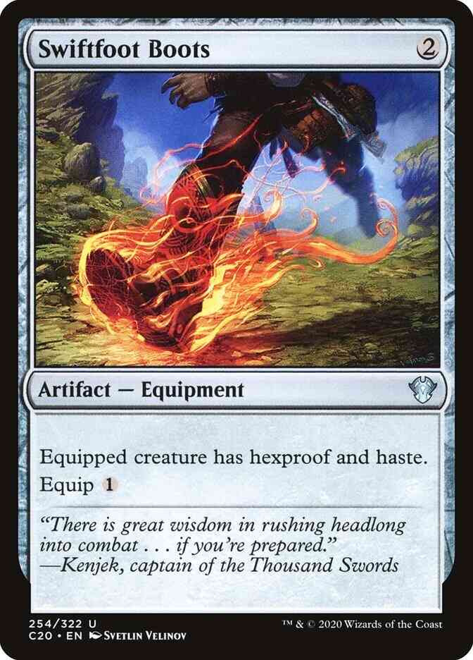 Swiftfoot Boots [254] [Commander 2020] [Non-Foil]