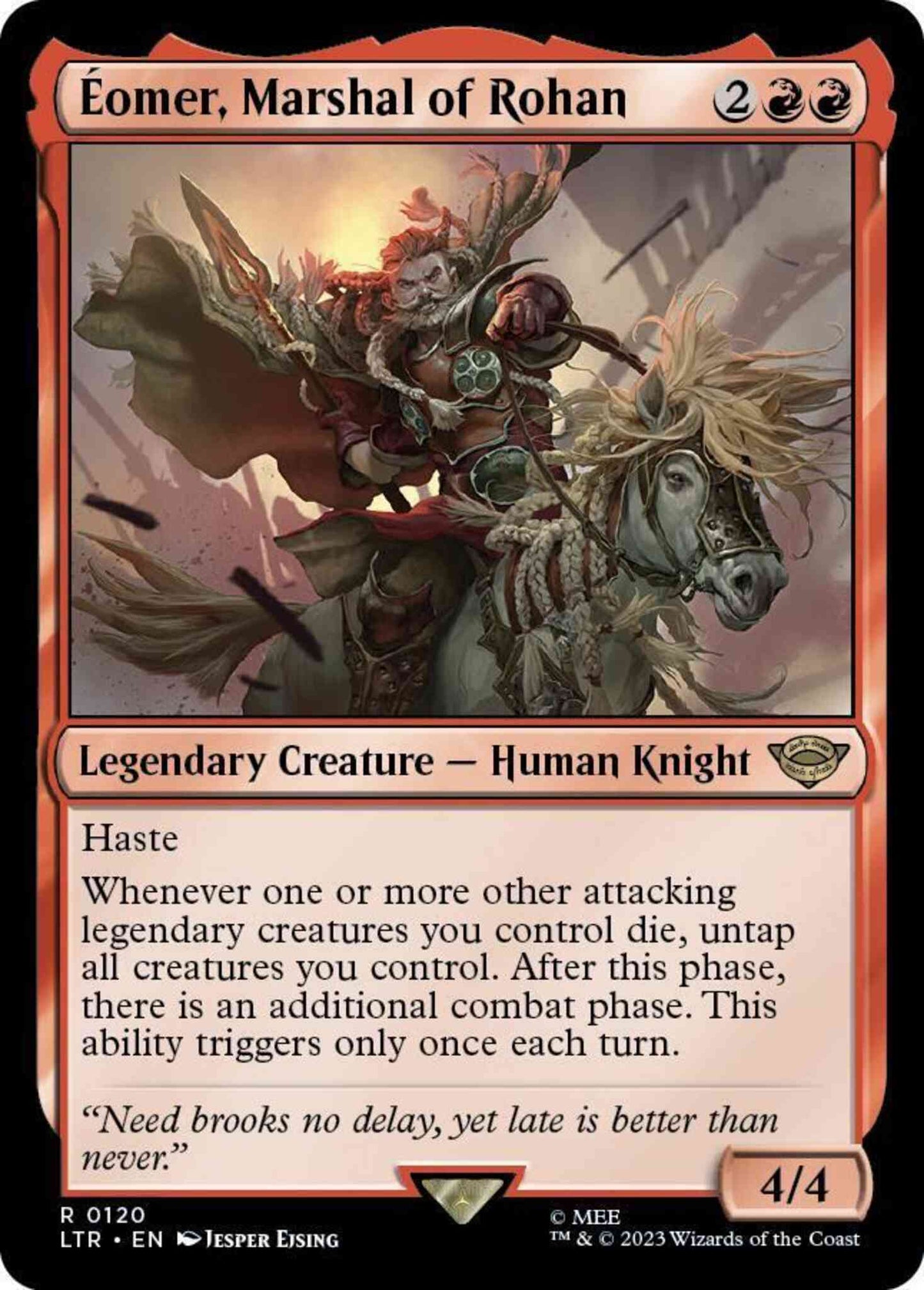 Éomer, Marshal of Rohan [120] [The Lord of the Rings: Tales of Middle-earth] [Non-Foil]