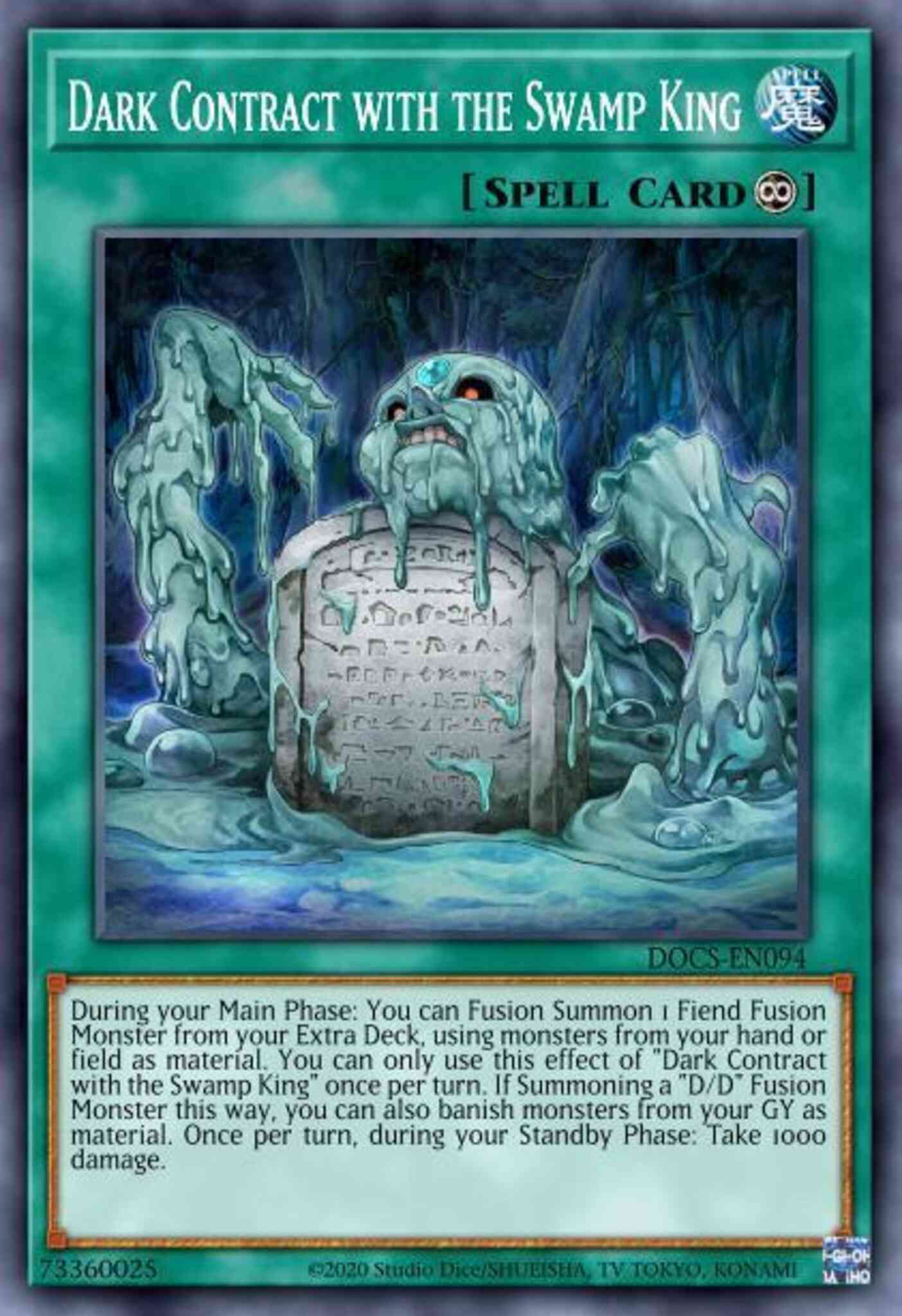Dark Contract with the Swamp King - DOCS-EN094 - Common - Unlimited