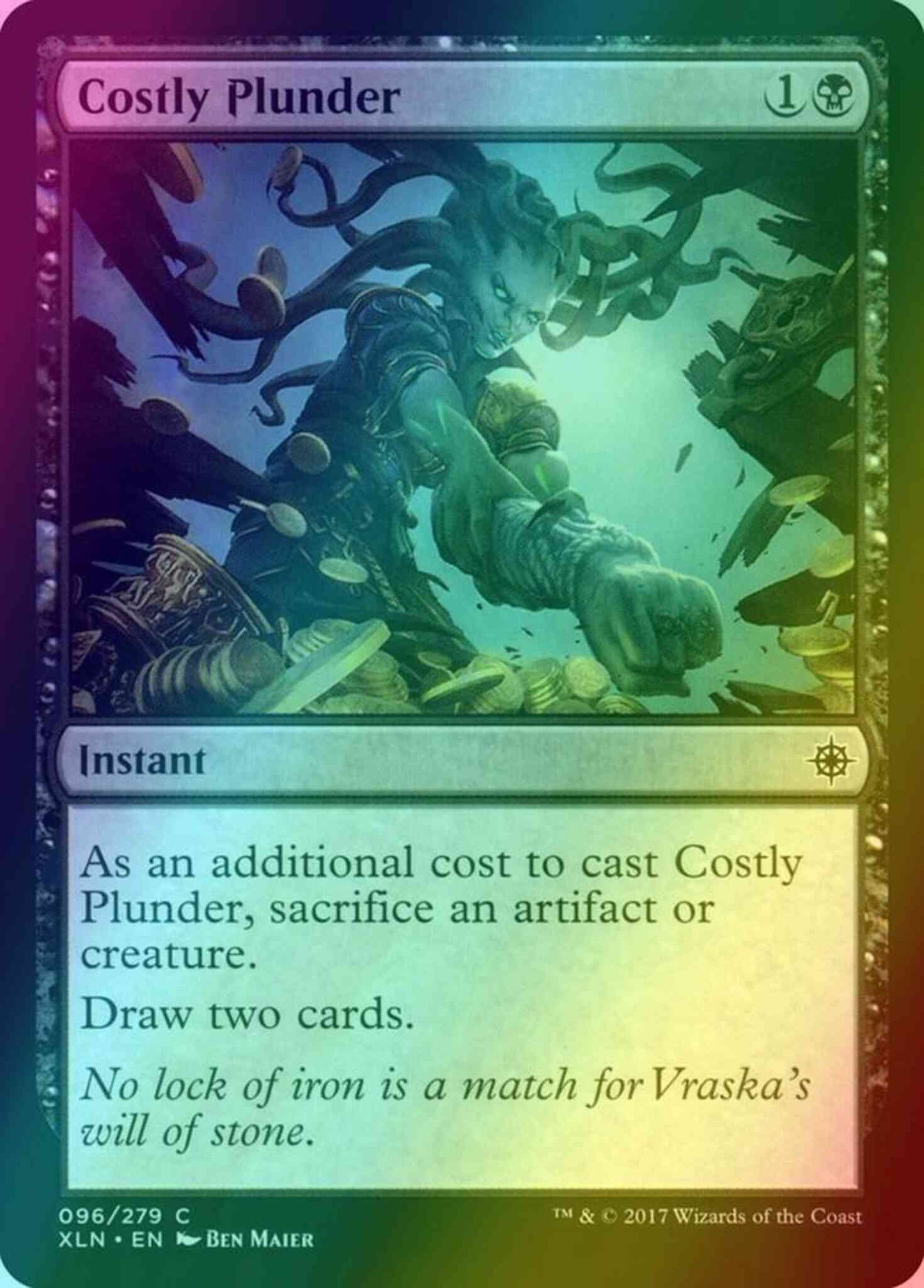 Costly Plunder [96] [Ixalan] [Foil]