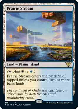 Prairie Stream [175] [Kamigawa: Neon Dynasty: Commander] [Non-Foil]