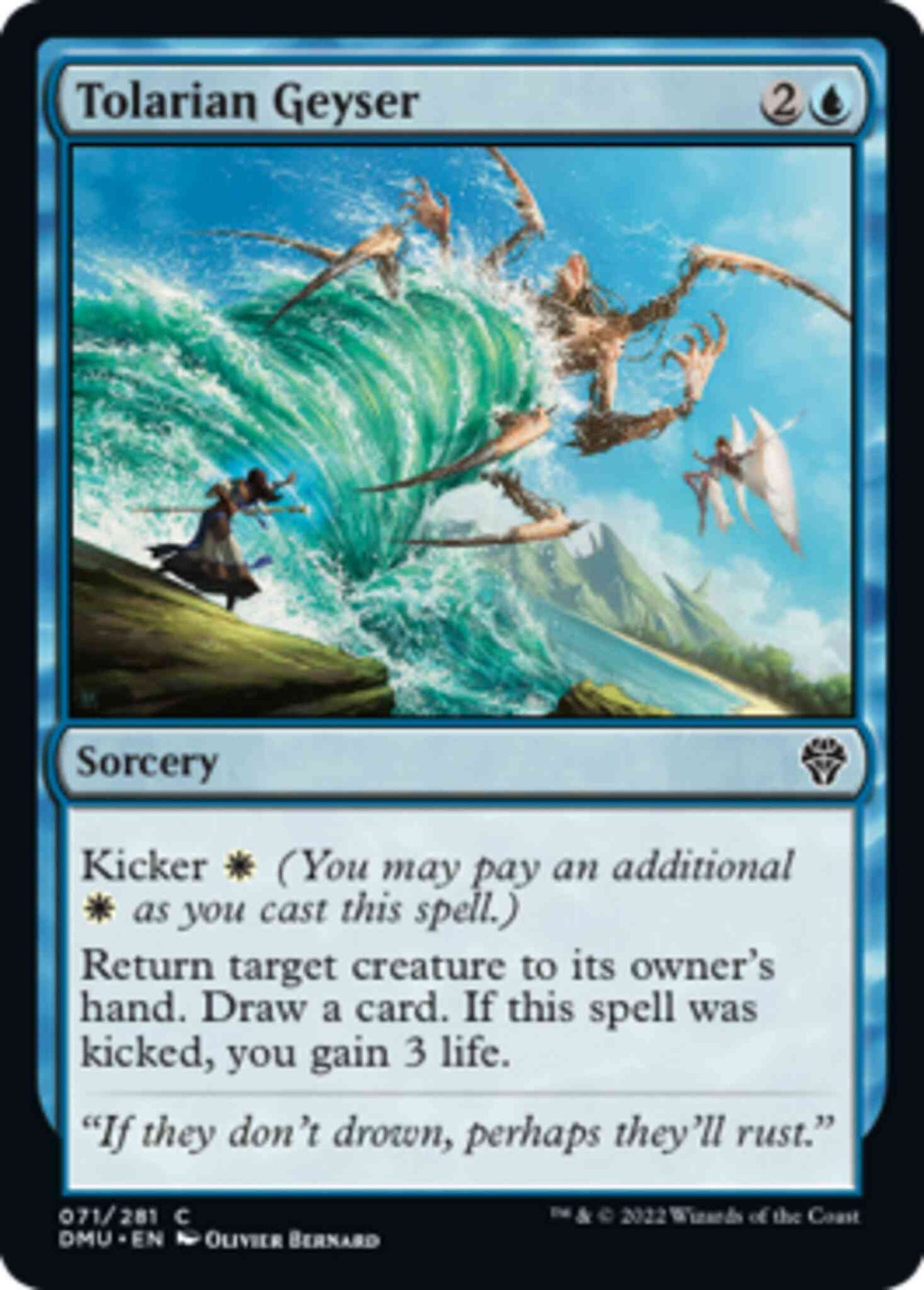 Tolarian Geyser [71] [Dominaria United] [Non-Foil]