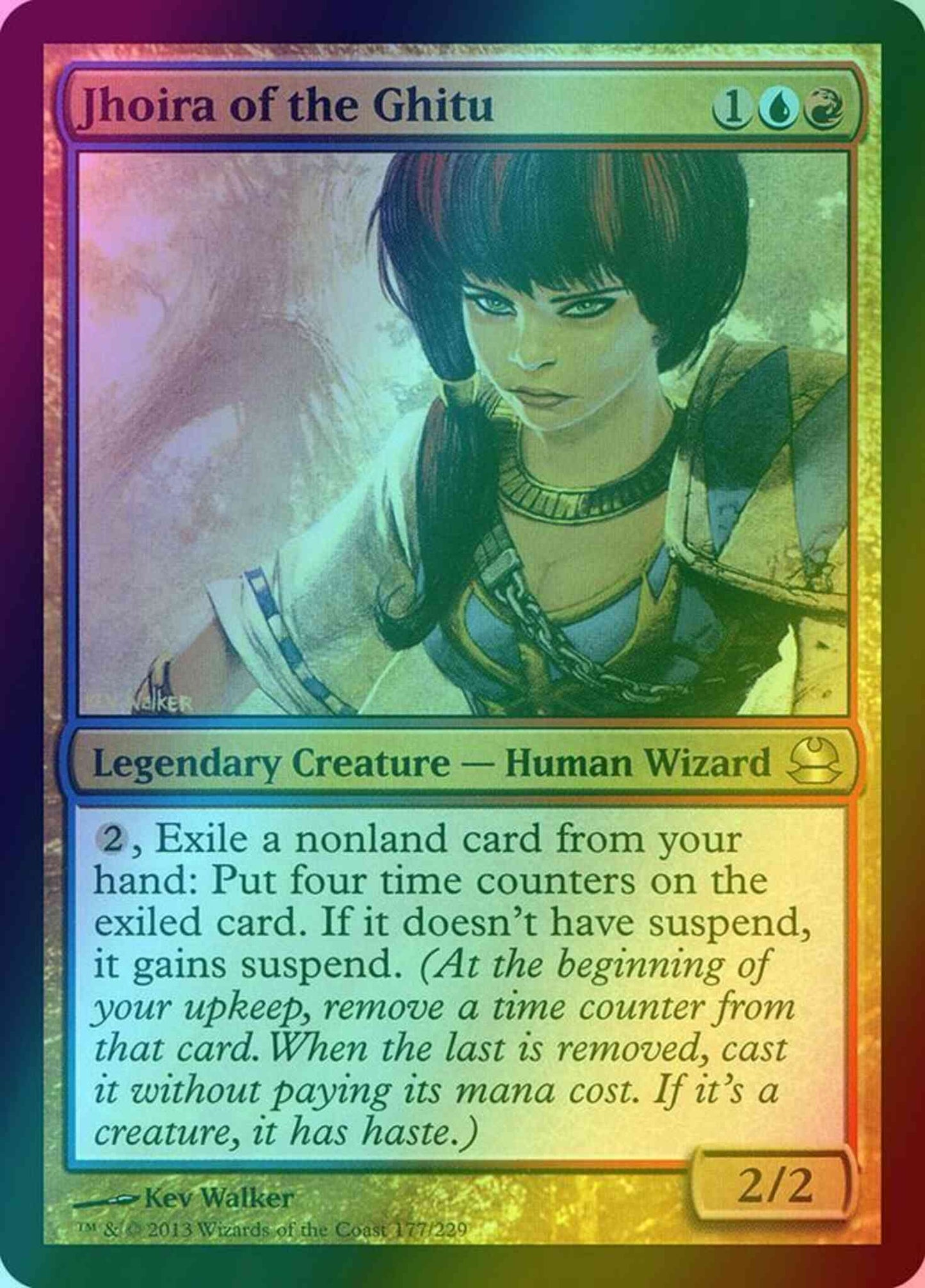 Jhoira of the Ghitu [177] [Modern Masters] [Foil]
