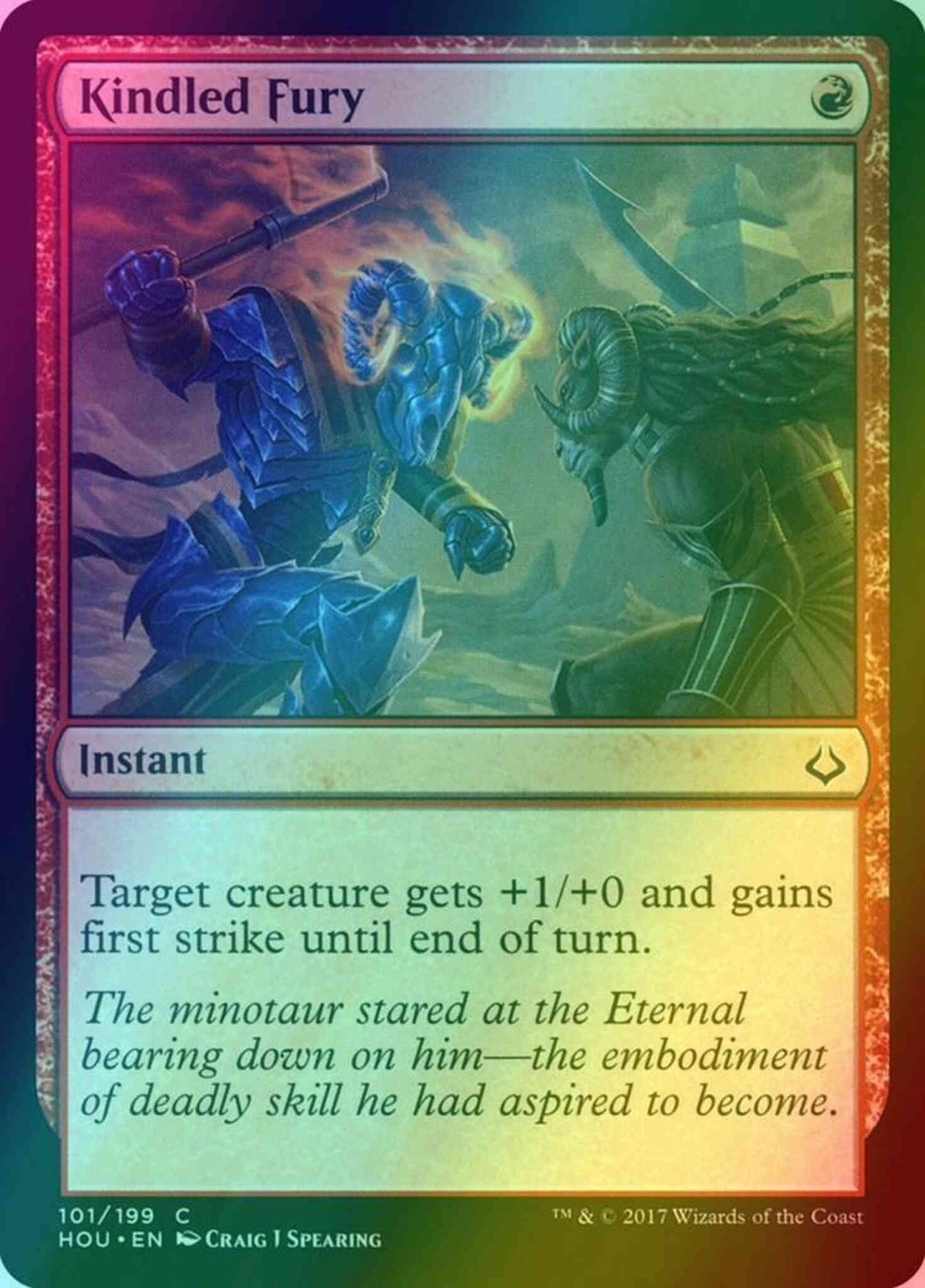 Kindled Fury [101] [Hour of Devastation] [Foil]