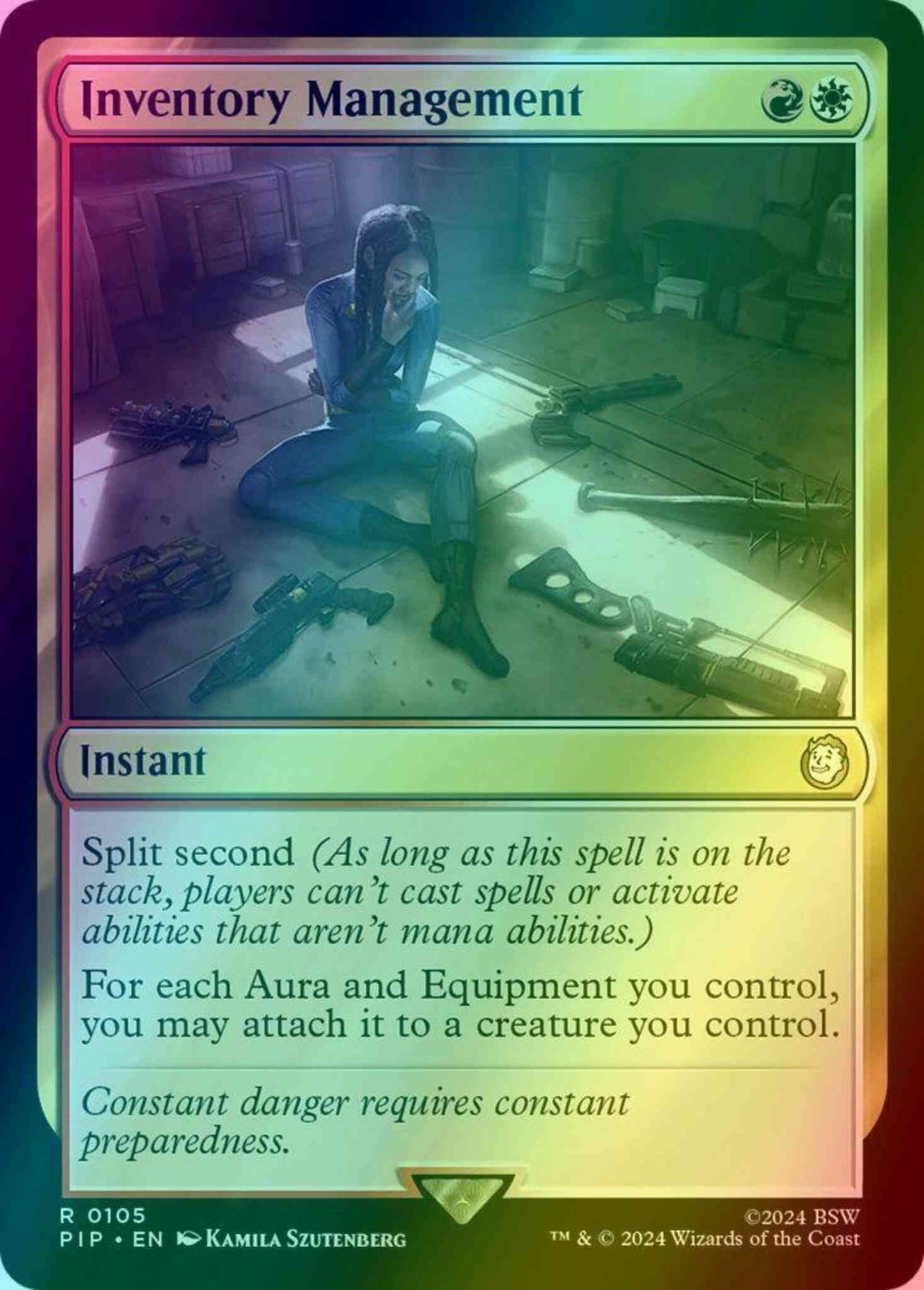 Inventory Management [105] [Fallout] [Foil]