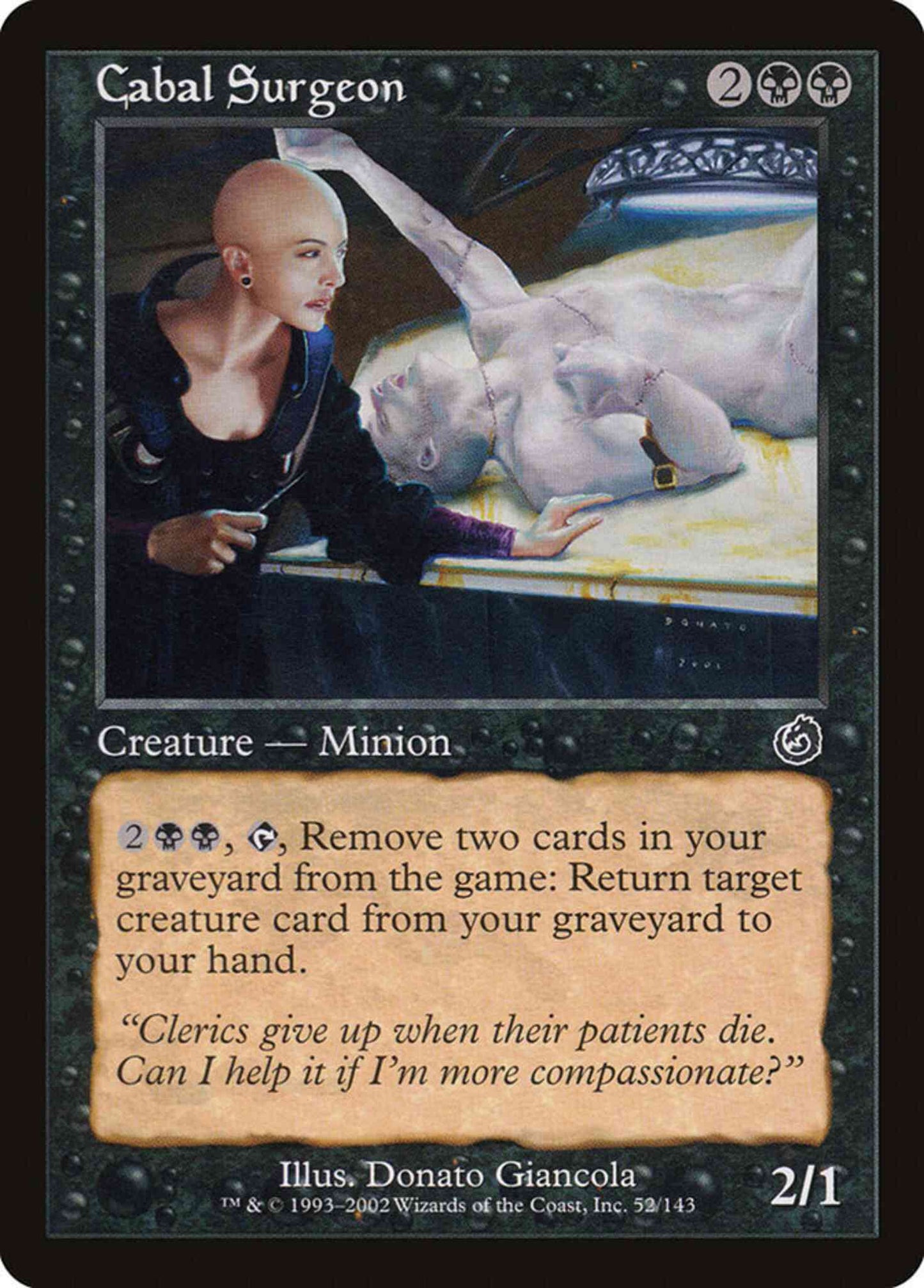 Cabal Surgeon [52] [Torment] [Non-Foil]