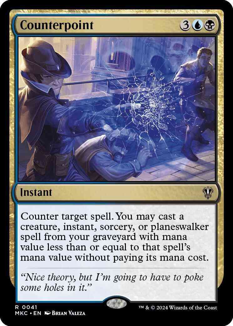 Counterpoint [41] [Murders at Karlov Manor: Commander] [Non-Foil]