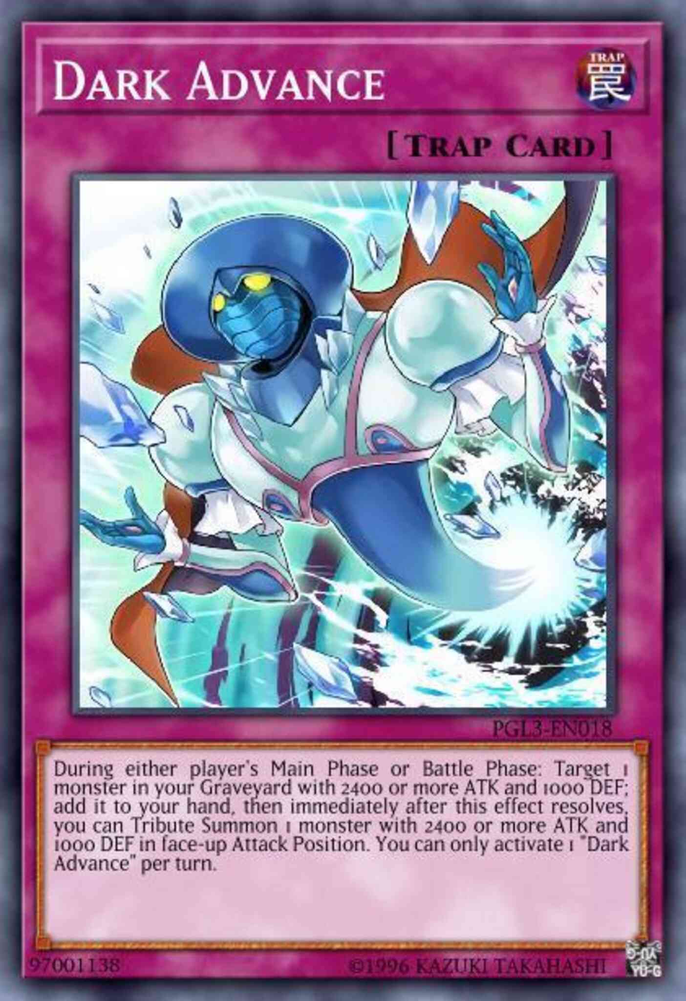 Dark Advance - PGL3-EN018 - Gold Secret Rare - 1st Edition
