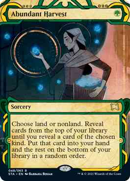 Abundant Harvest [48] [Strixhaven Mystical Archive] [Non-Foil]