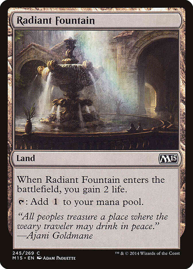 Radiant Fountain [245] [Magic 2015] [Non-Foil]