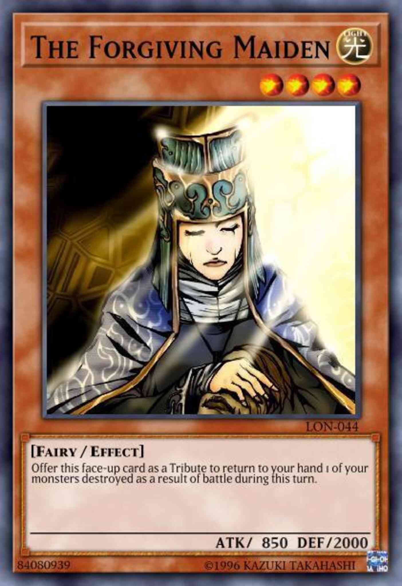 The Forgiving Maiden - LON-044 - Common - 1st Edition