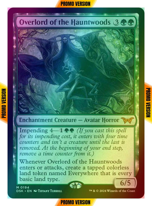 Overlord of the Hauntwoods [194p] [Promo Pack] [Duskmourn: House of Horror: Promos] [Foil]