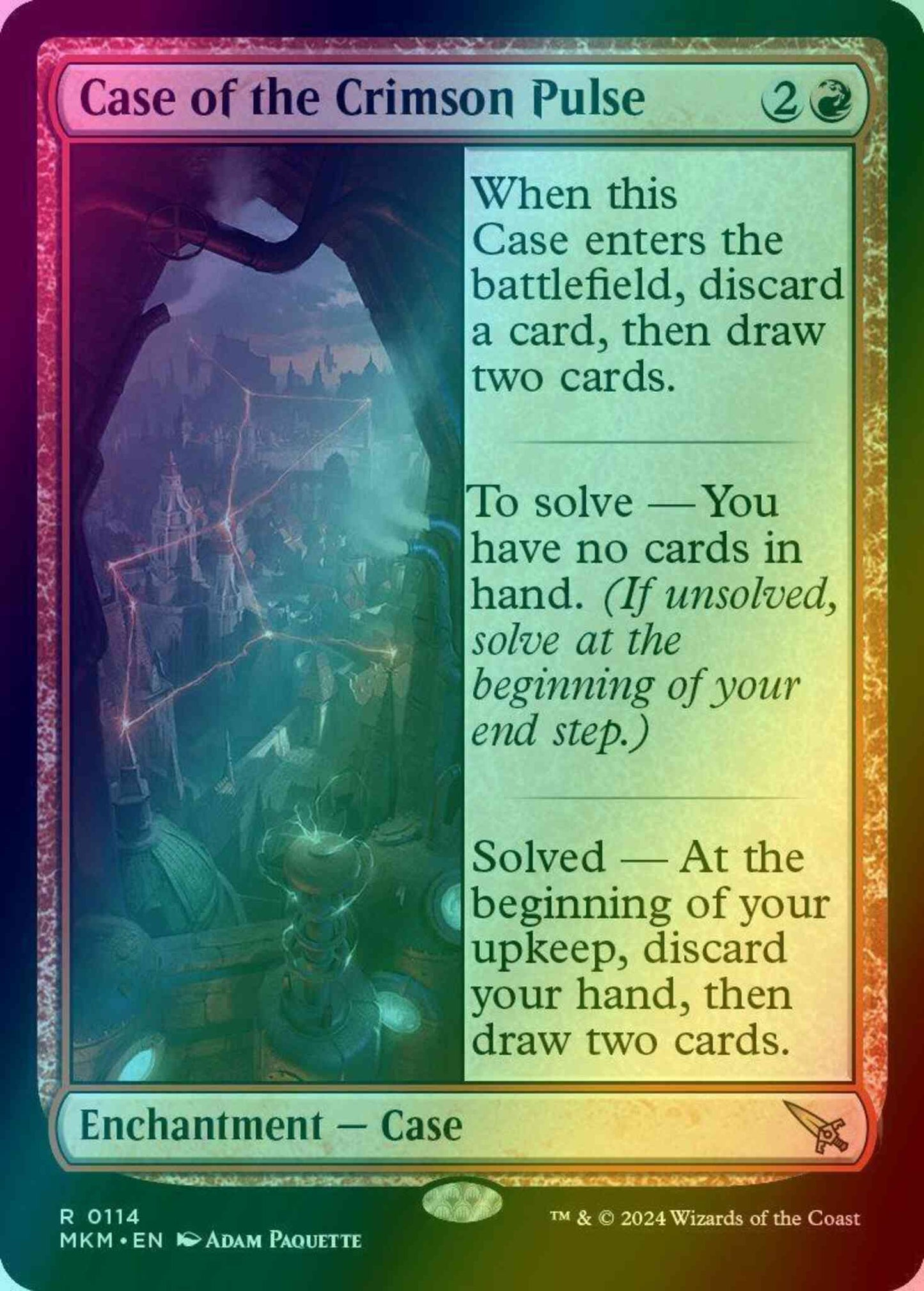 Case of the Crimson Pulse [114] [Murders at Karlov Manor] [Foil]