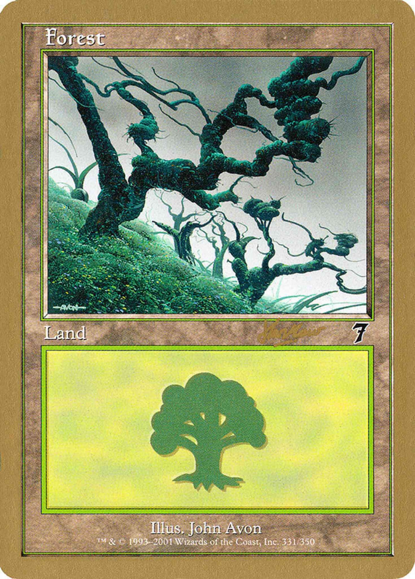 Forest [shh331] [Sim Han How] [331] [World Championship Decks 2002] [Non-Foil]