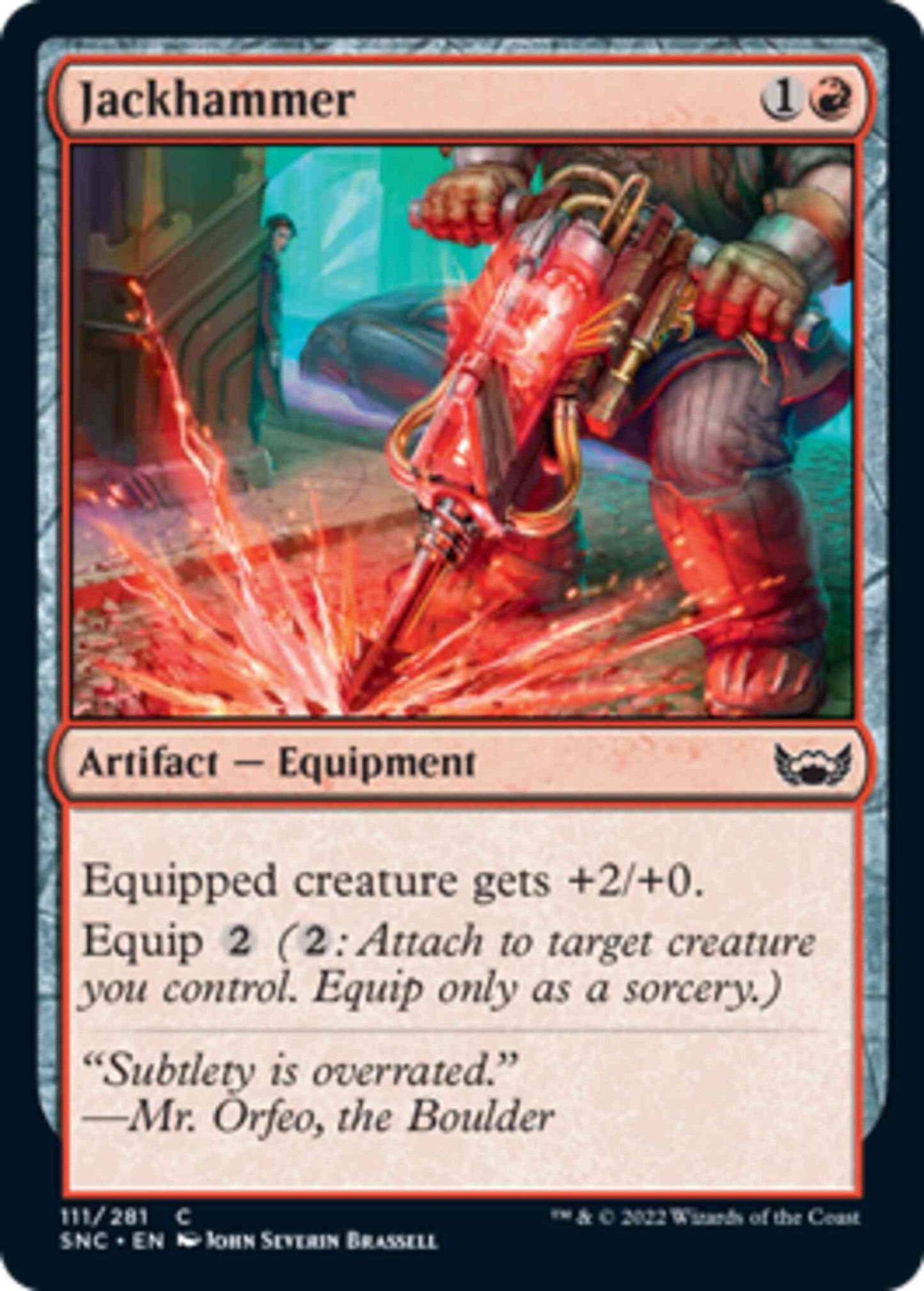 Jackhammer [111] [Streets of New Capenna] [Non-Foil]