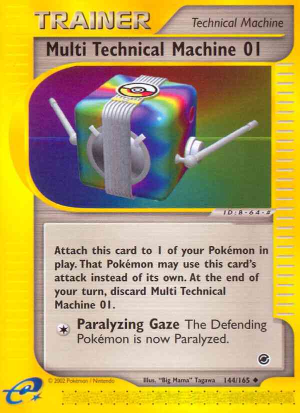 Multi Technical Machine 01 - 144/165 - Uncommon [ecard1-144] [Non-Holo]