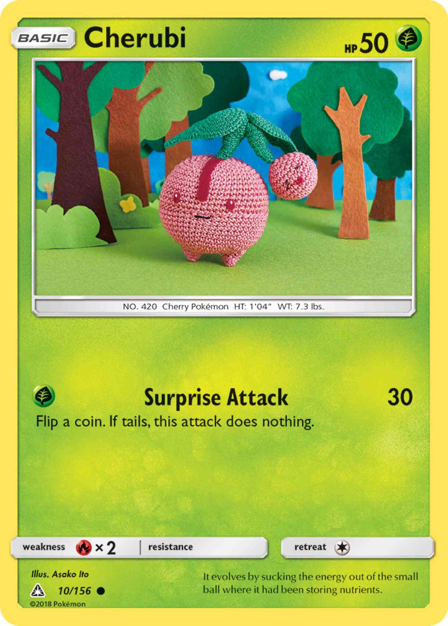Cherubi - 10/156 - Common [sm5-10] [Non-Holo]